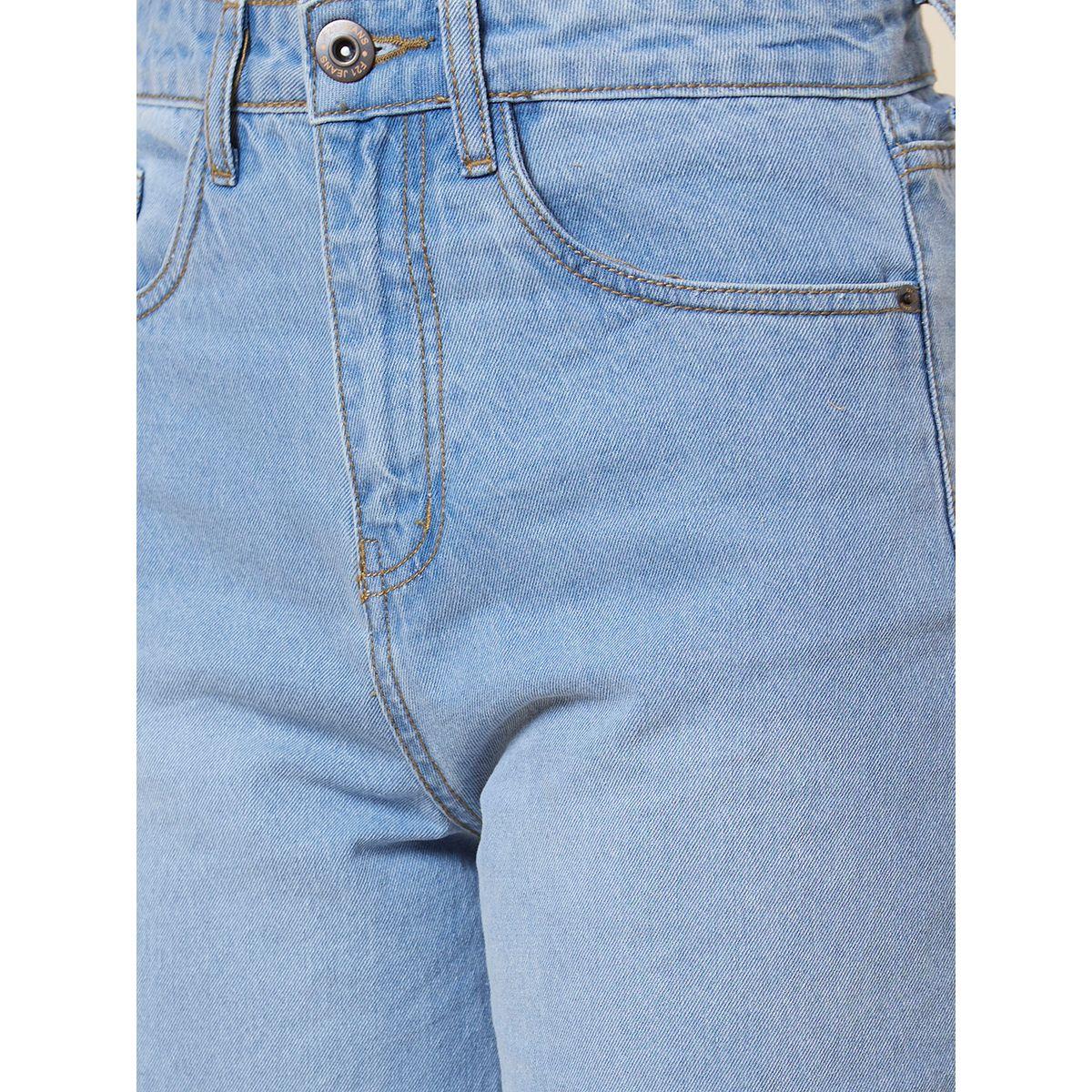 بنطال جينز بخصر متوسط وقصة بوي فريند-women-clothing-bottoms-jeans-image-5