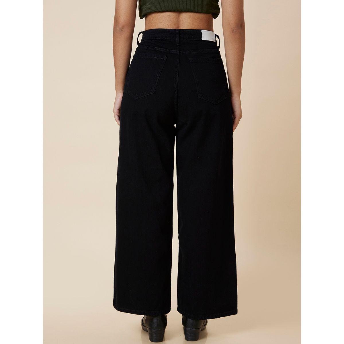 Globus X Styli Stretchable Mid-Rise Wide Leg Jeans-women-clothing-bottoms-jeans-image-3
