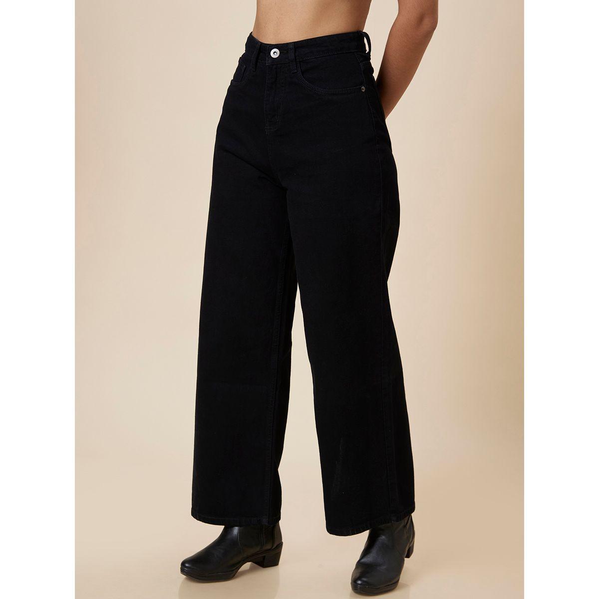 Globus X Styli Stretchable Mid-Rise Wide Leg Jeans-women-clothing-bottoms-jeans-image-4