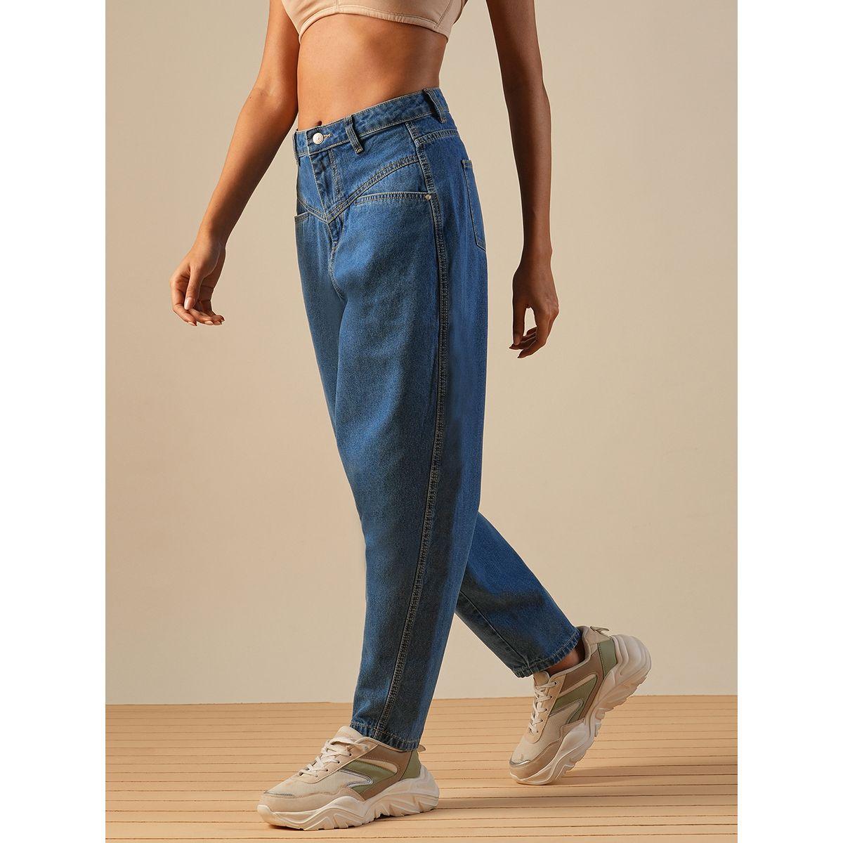 Globus X Styli Light Fade Mid-Rise Barrel Fit Jeans-women-clothing-bottoms-jeans-image-2