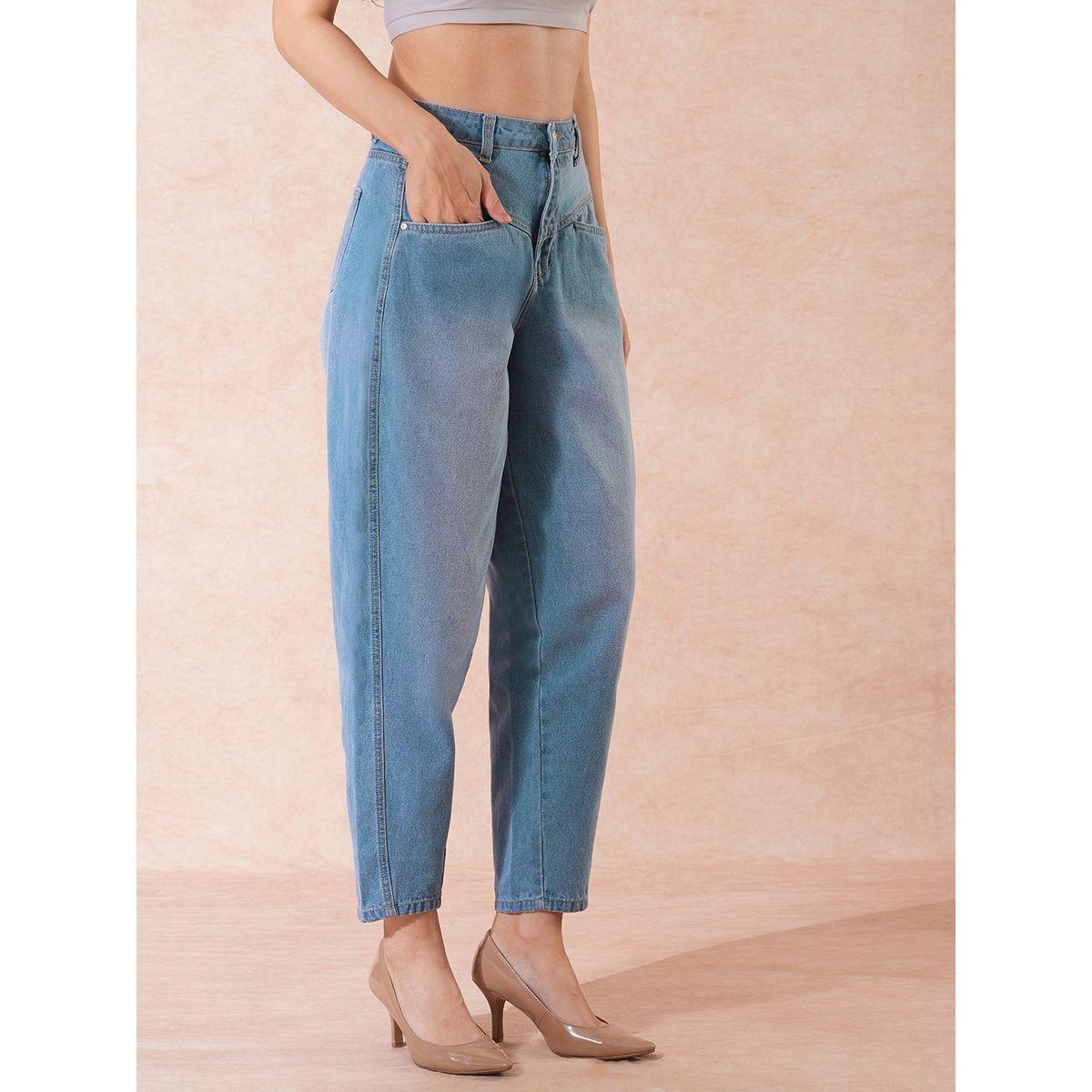 بنطال جينز بطول الكاحل مع خصر عالي-women-clothing-bottoms-jeans-image-4