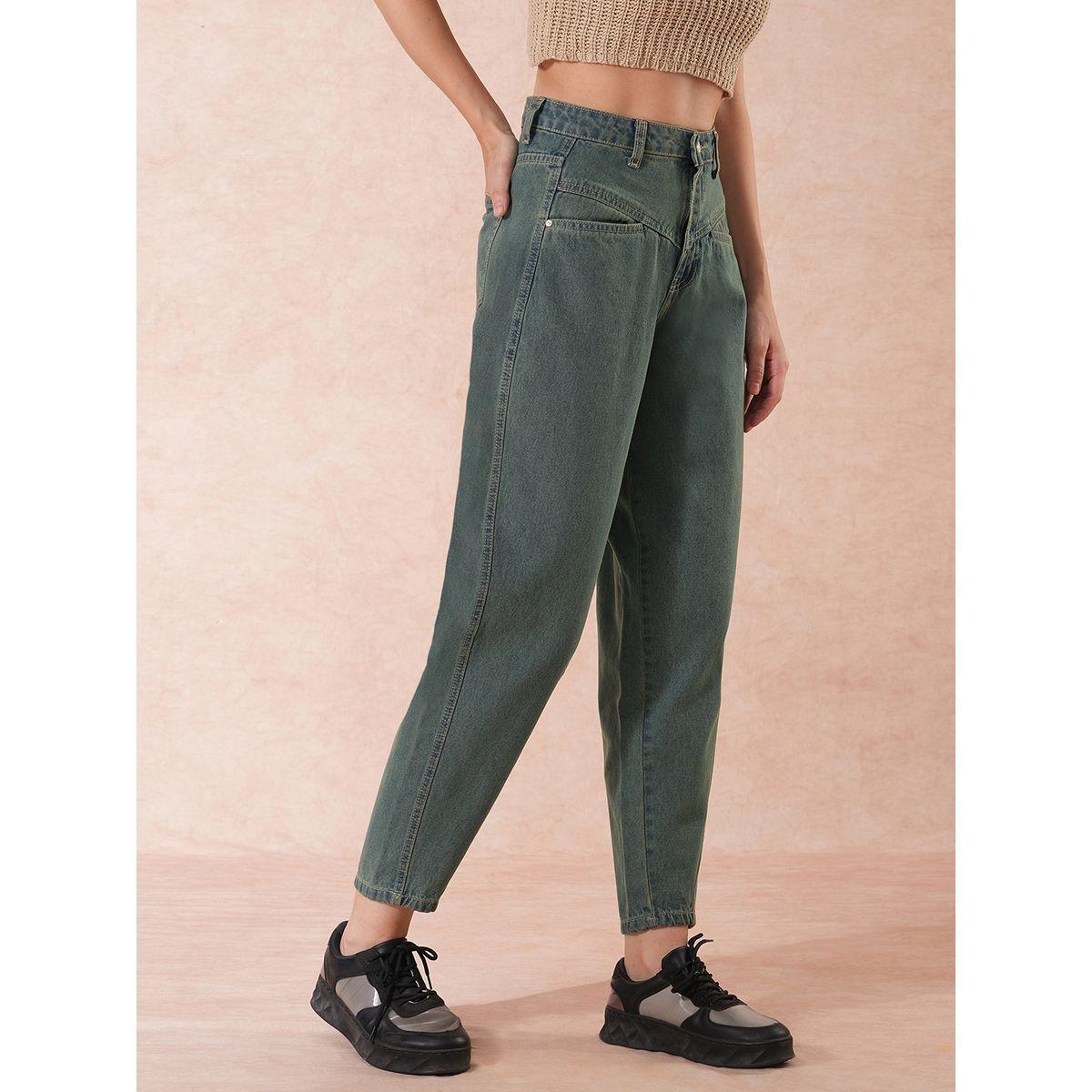 بنطال جينز بطول الكاحل مع خصر عالي-women-clothing-bottoms-jeans-image-4