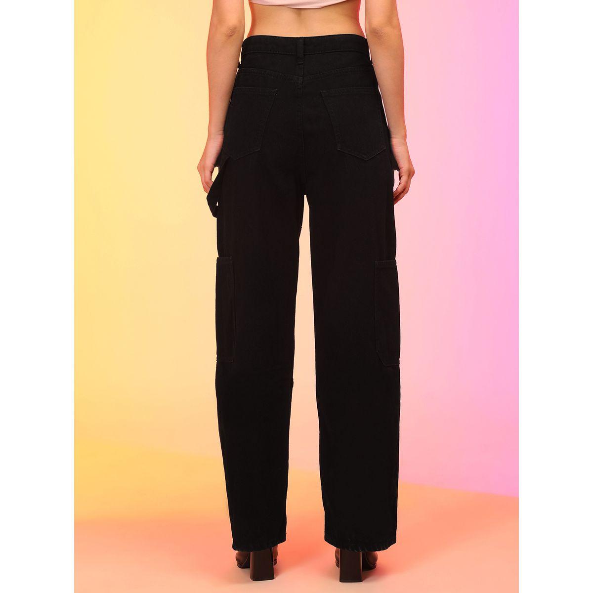 بنطال جينز بقصة أرجل مستقيمة وخصر متوسط-women-clothing-bottoms-jeans-image-4