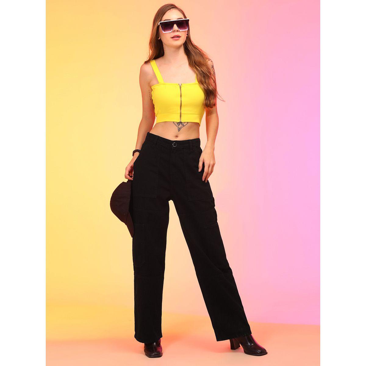 بنطال جينز بقصة أرجل مستقيمة وخصر متوسط-women-clothing-bottoms-jeans-image-6