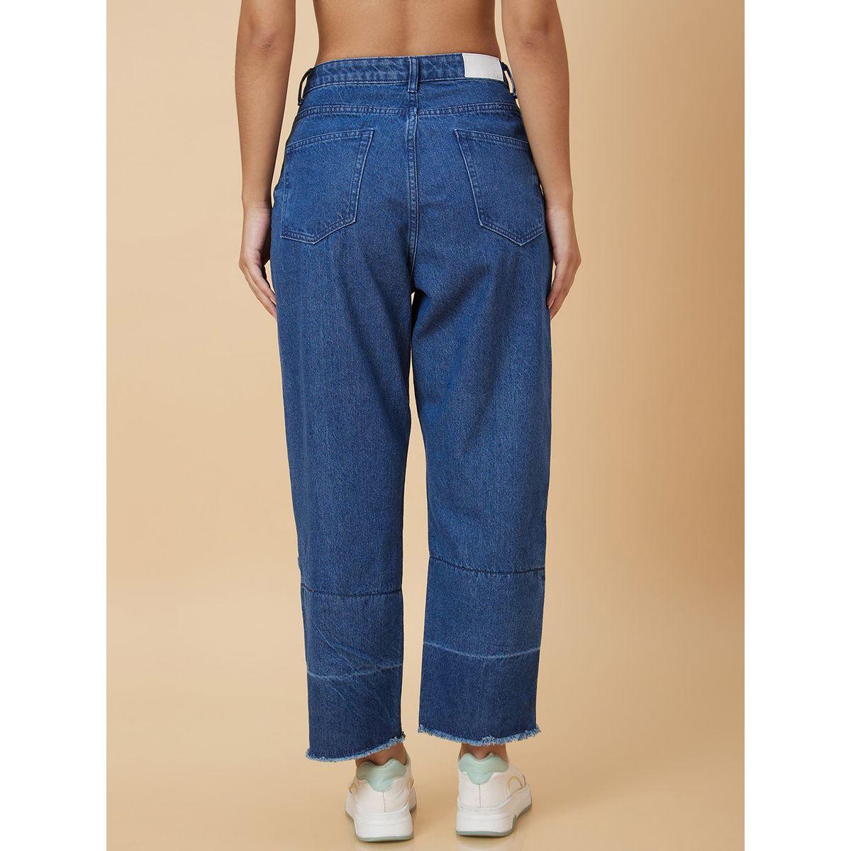Globus X Styli Boyfriend Fit Pure Cotton Jeans-women-clothing-bottoms-jeans-image-3