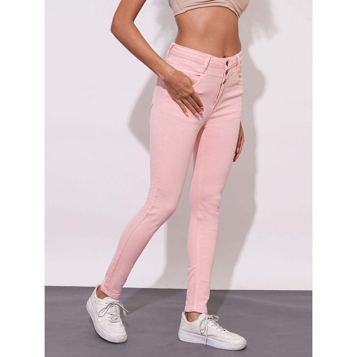 بنطال جينز بخصر عالي وقصة سكيني-women-clothing-bottoms-jeans-image-4