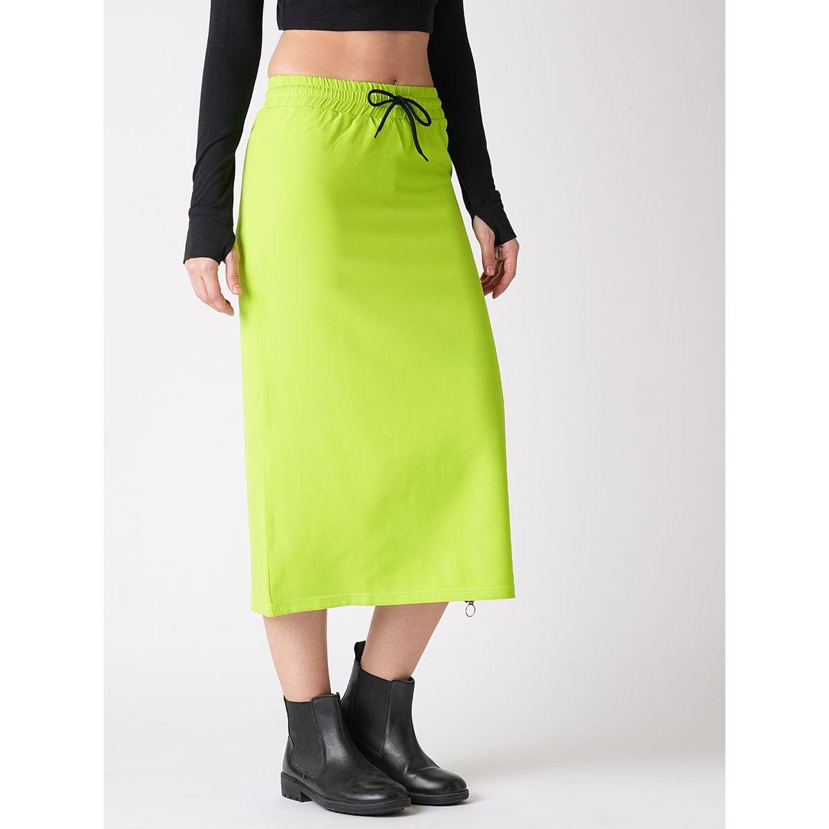 تنورة ميدي سادة بأربطة-women-clothing-skirts-image-2