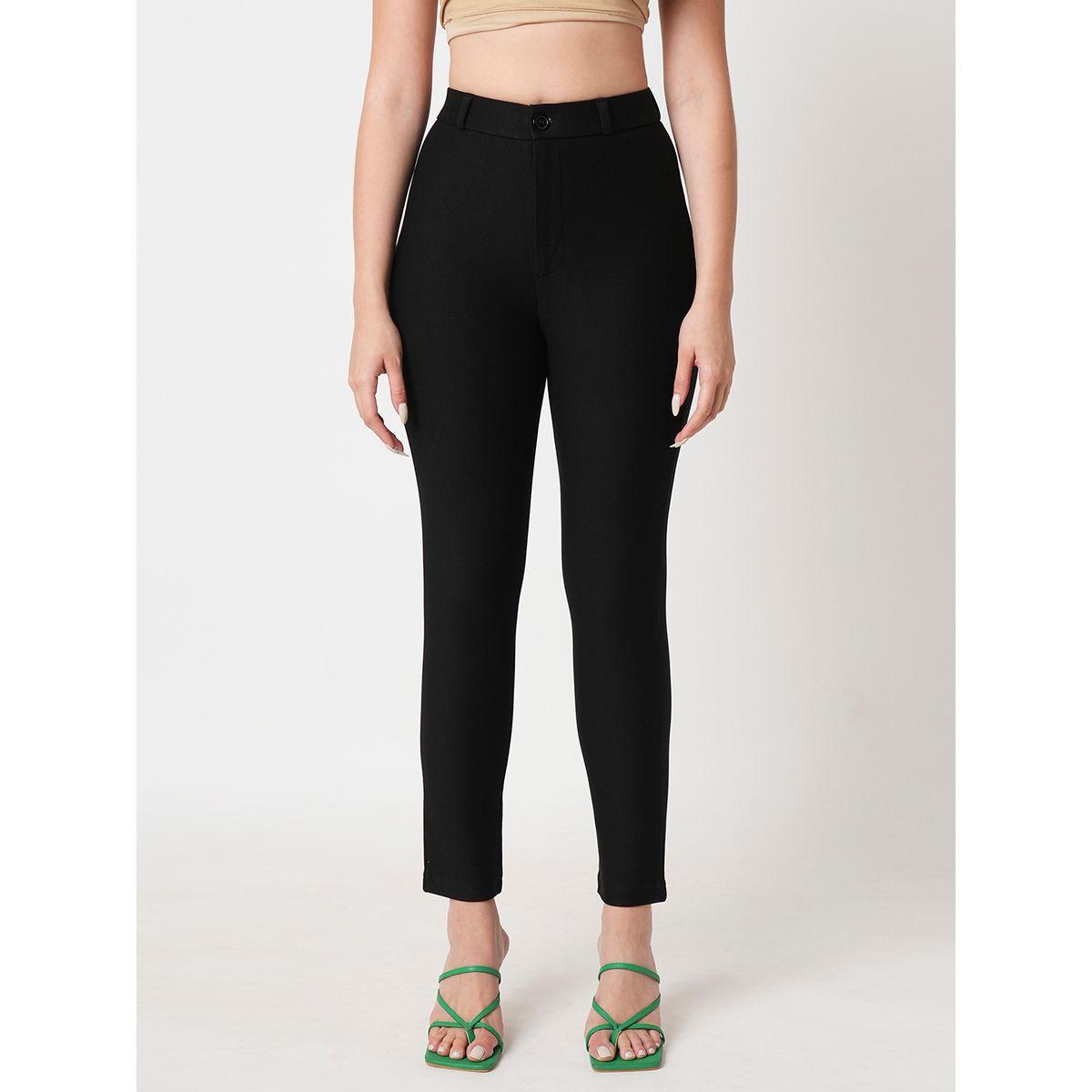 بنطال بقصة سكيني وخصر عالي-women-clothing-bottoms-trousers-image-1