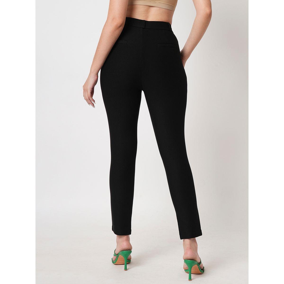 بنطال بقصة سكيني وخصر عالي-women-clothing-bottoms-trousers-image-4