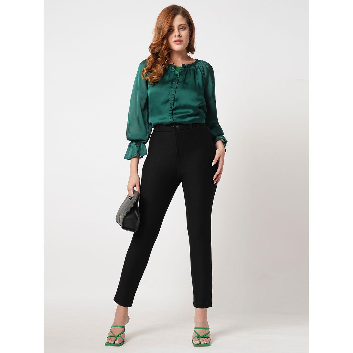 بنطال بقصة سكيني وخصر عالي-women-clothing-bottoms-trousers-image-6