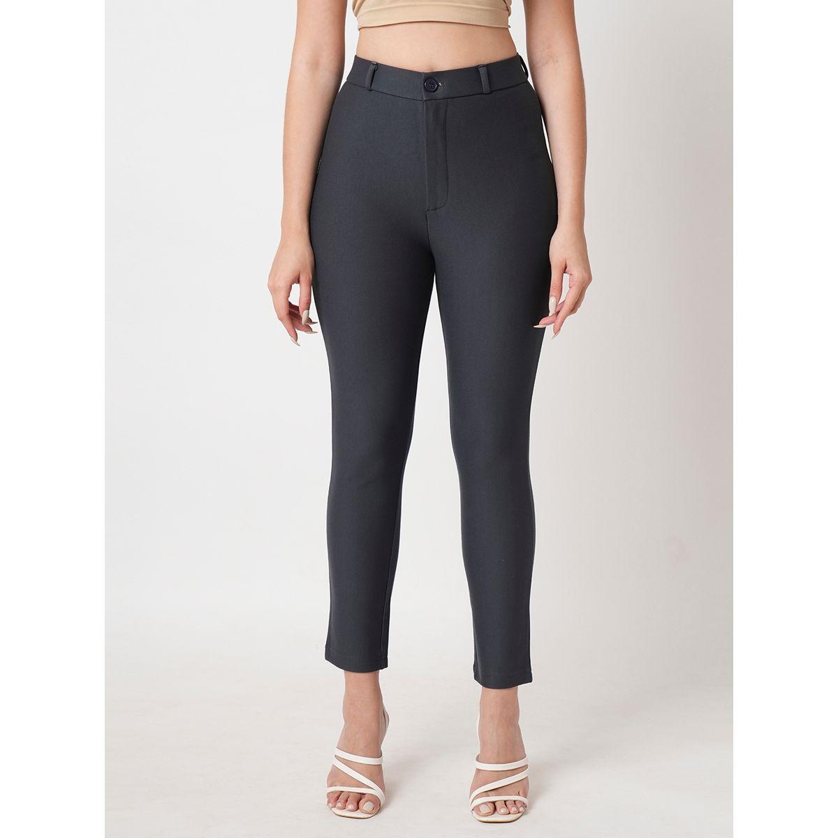 بنطال بخصر عالي وقصة سكيني-women-clothing-bottoms-trousers-image-1