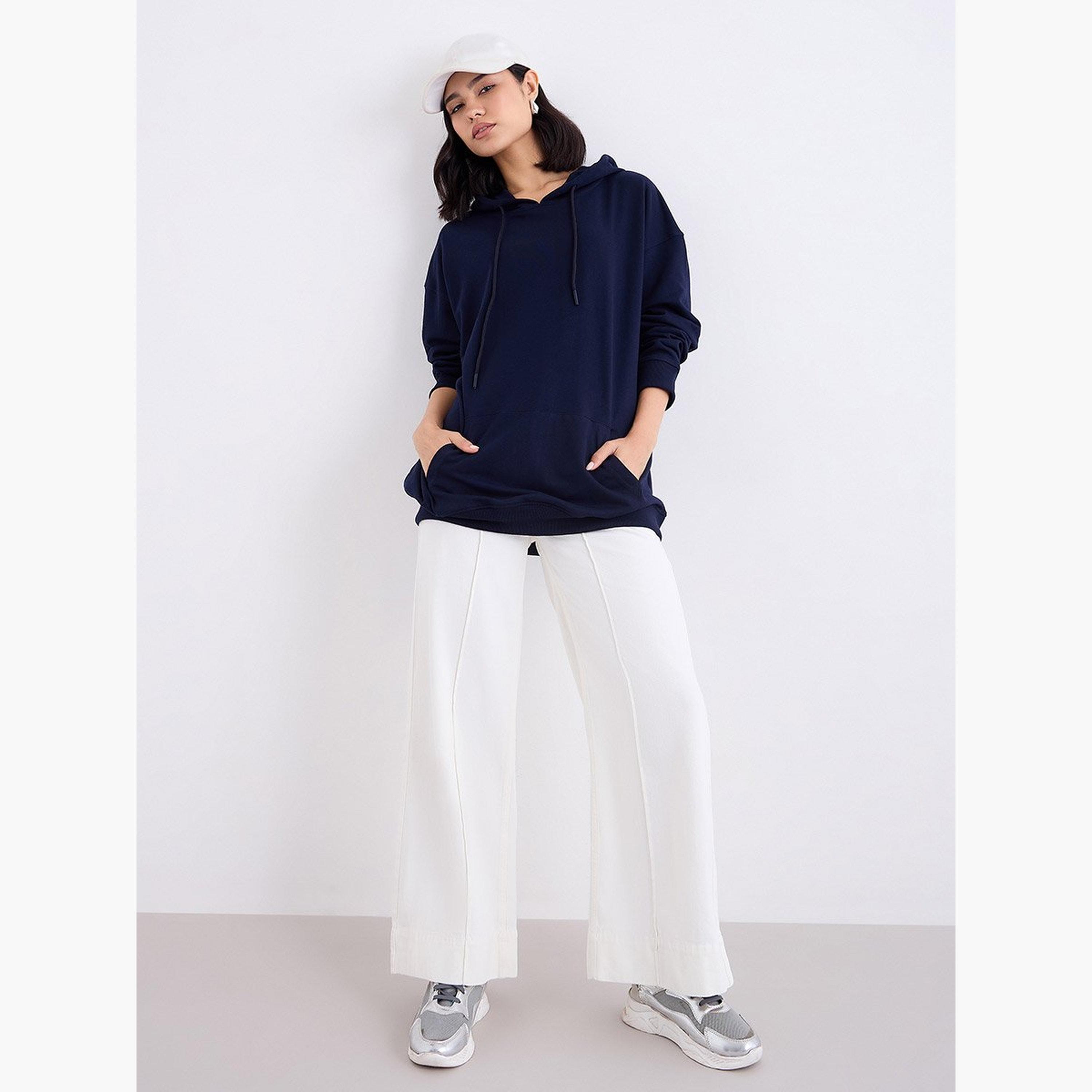 ستايلي - هودي طويل بطبعة جرافيكية لون أزرق البحري-women-winterwear-hoodiesandsweatshirts-hoodies-image-3