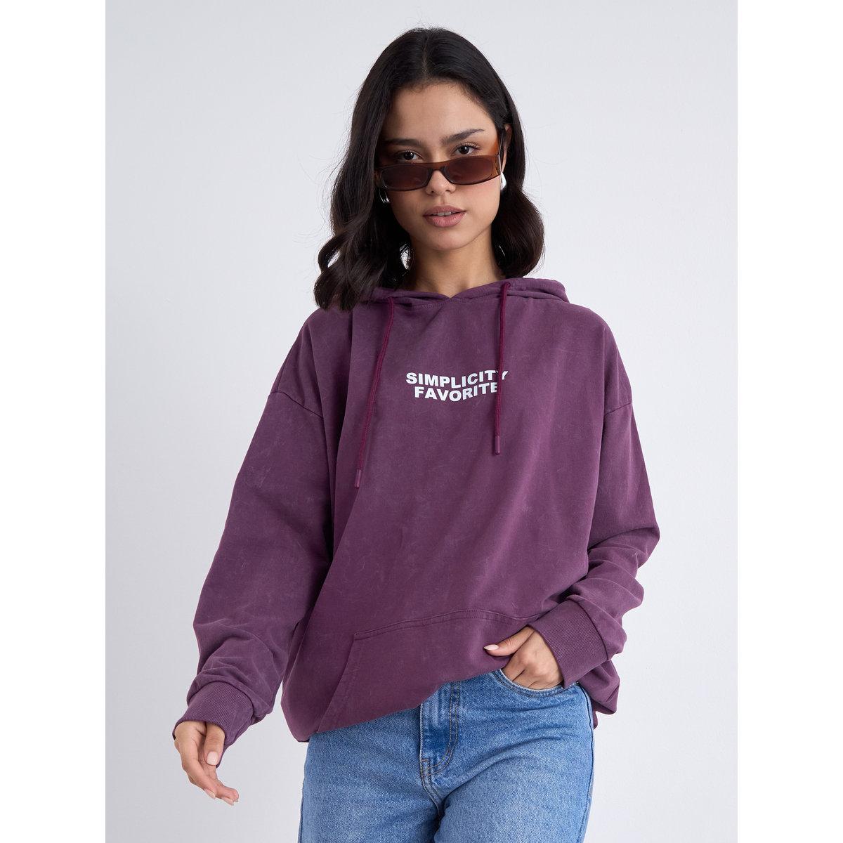 هودي طويل بطبعة كتابة-women-winterwear-hoodiesandsweatshirts-hoodies-image-1