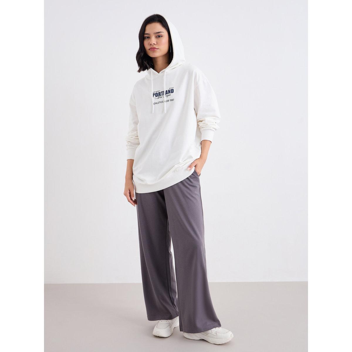 هودي طويل بقصة عادية وطبعة كتابة-women-winterwear-hoodiesandsweatshirts-hoodies-image-1