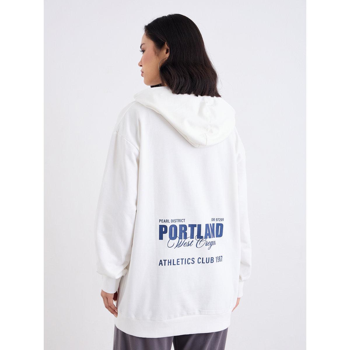 هودي طويل بقصة عادية وطبعة كتابة-women-winterwear-hoodiesandsweatshirts-hoodies-image-4