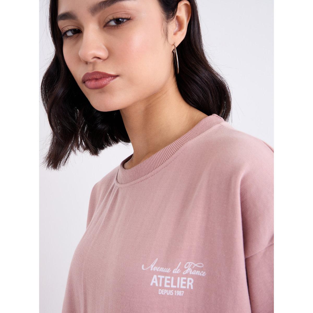 سويت شيرت فضفاض بطبعة كتابة-women-winterwear-hoodiesandsweatshirts-hoodies-image-4