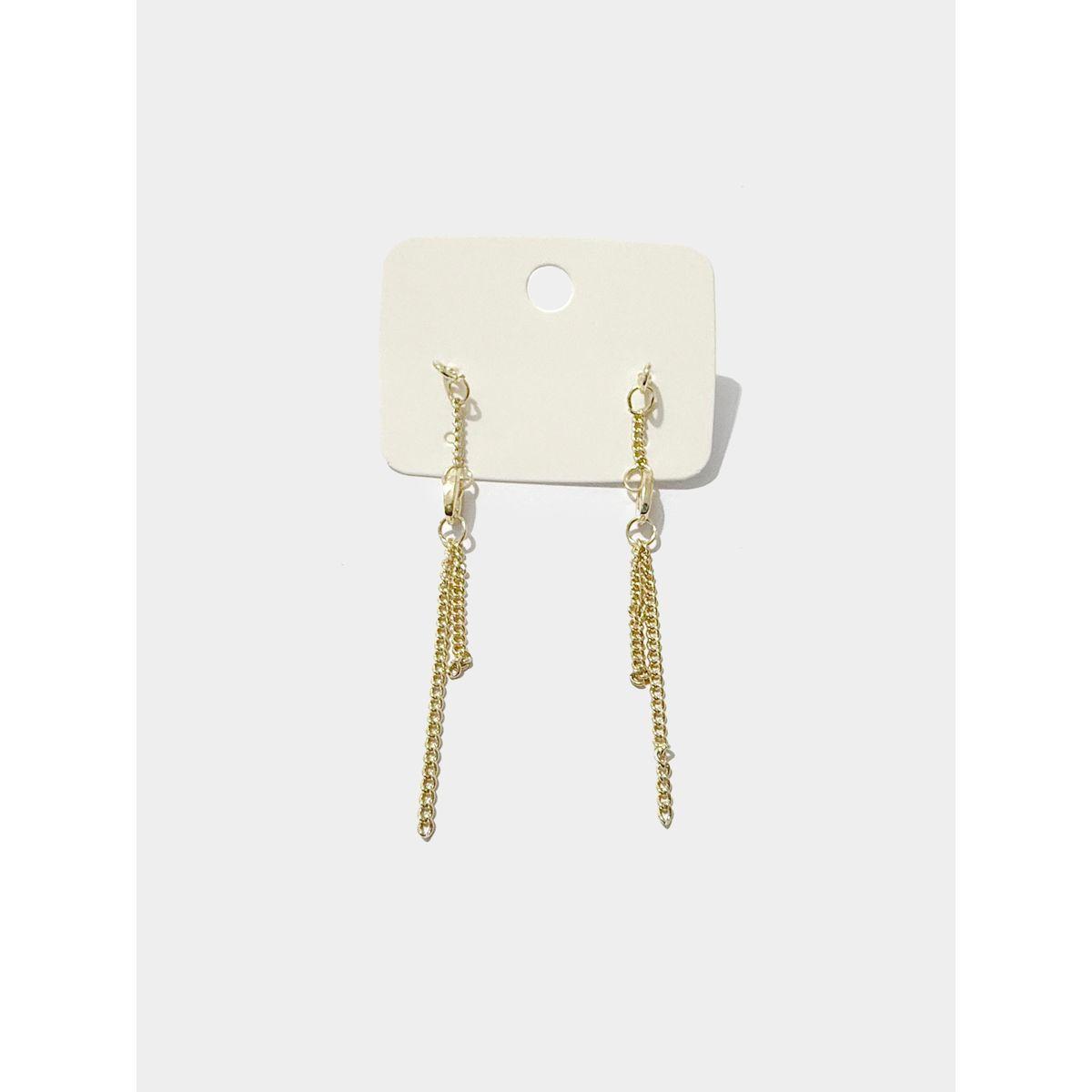 Styli Chain Dangle Earrings-women-watchesandjewellery-jewellery-earrings-image-1