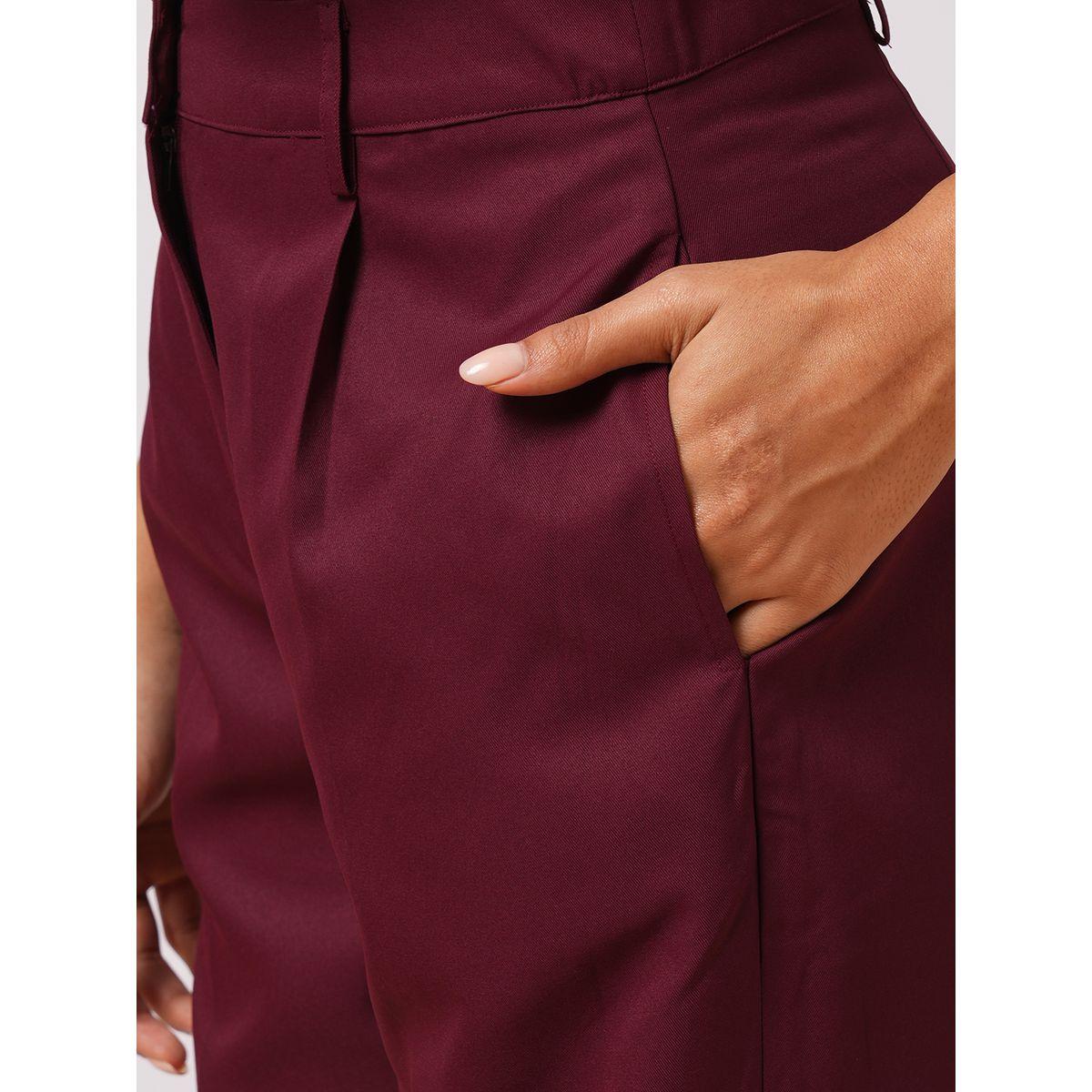 طقم منسق من بنطال وفيست بتفاصيل جيب-women-clothing-coordsets-image-5
