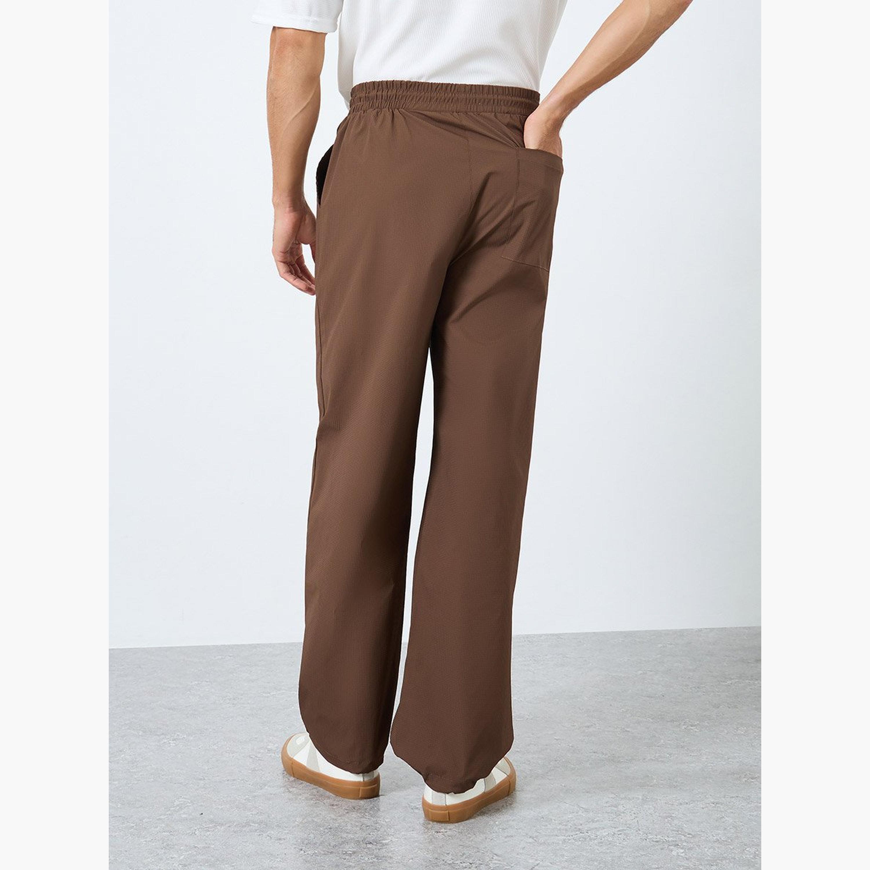 Styli Oversized Parachute Pants with Drawstring-men-clothing-bottoms-trousersandchinos-trousers-image-4