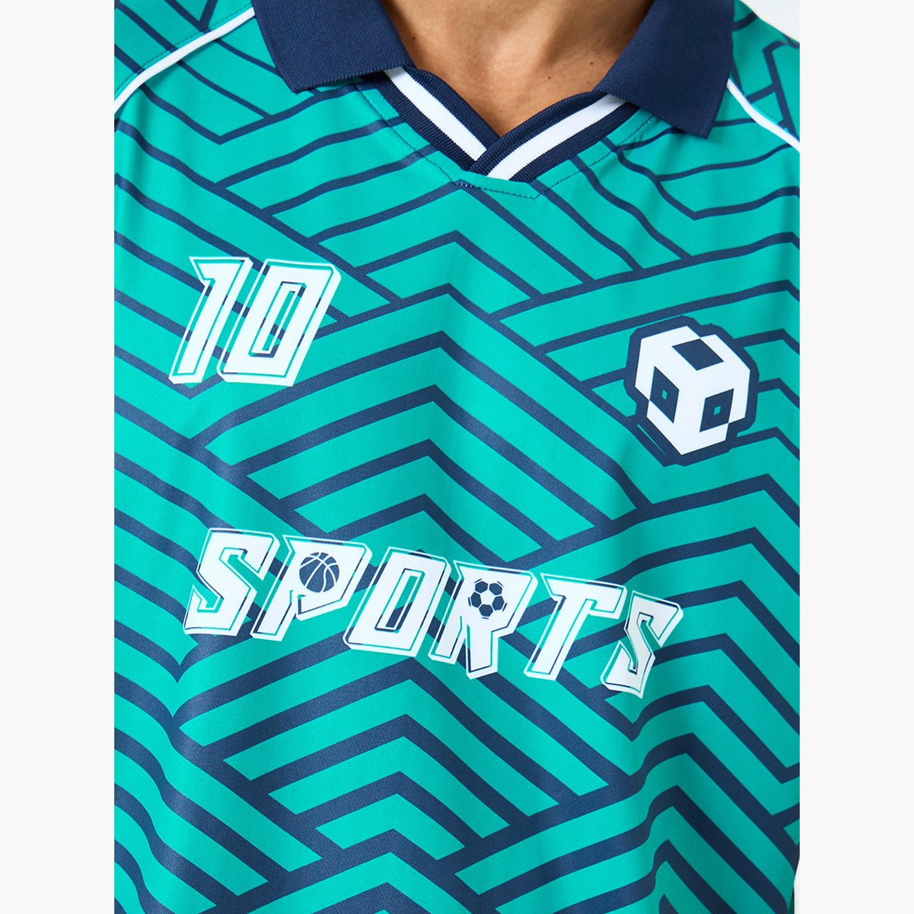 ستايلي - قميص بولو للرجال مقاس كبير بطباعة رقمية-men-clothing-sportswearandactivewear-tshirtsandpolos-image-3