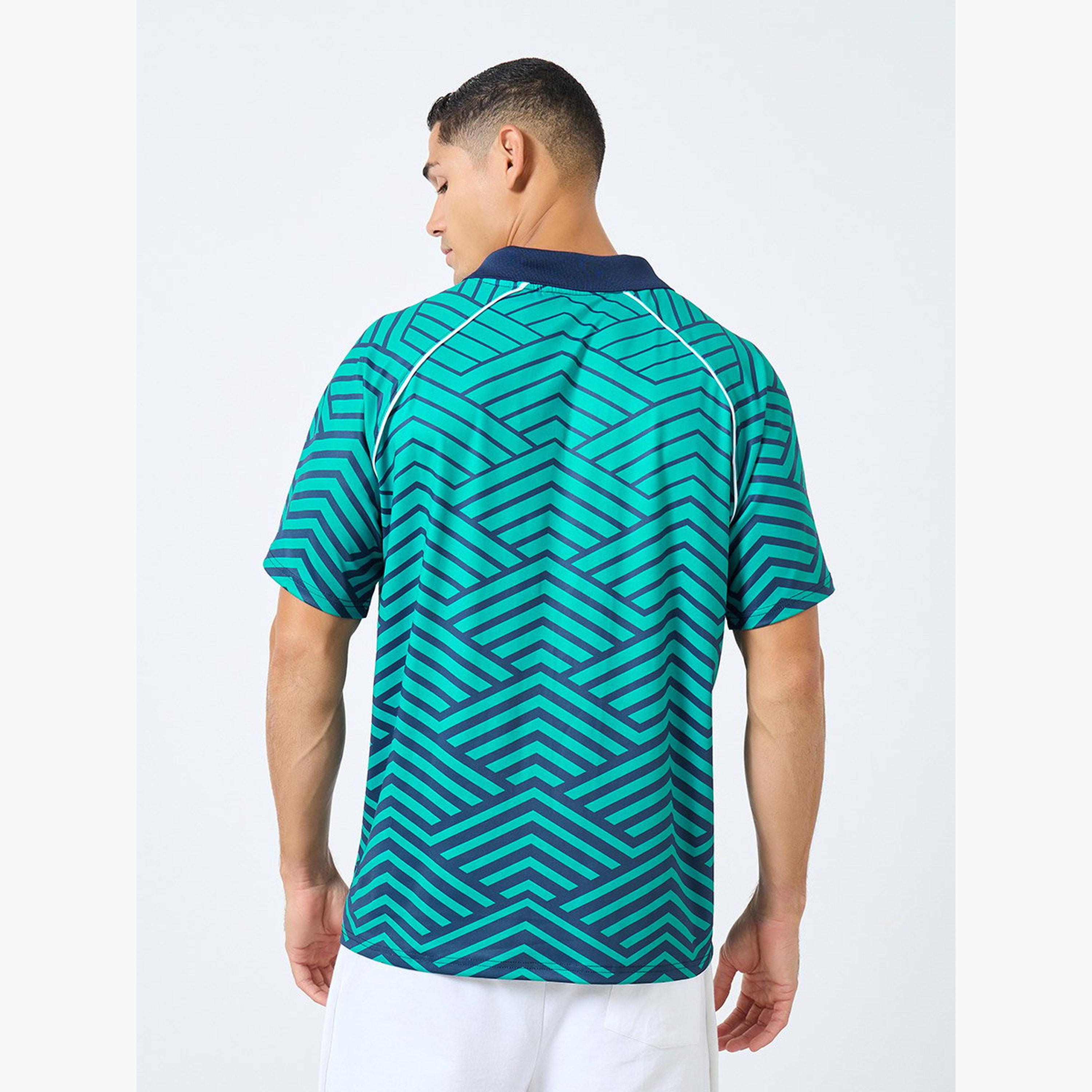 ستايلي - قميص بولو للرجال مقاس كبير بطباعة رقمية-men-clothing-sportswearandactivewear-tshirtsandpolos-image-4