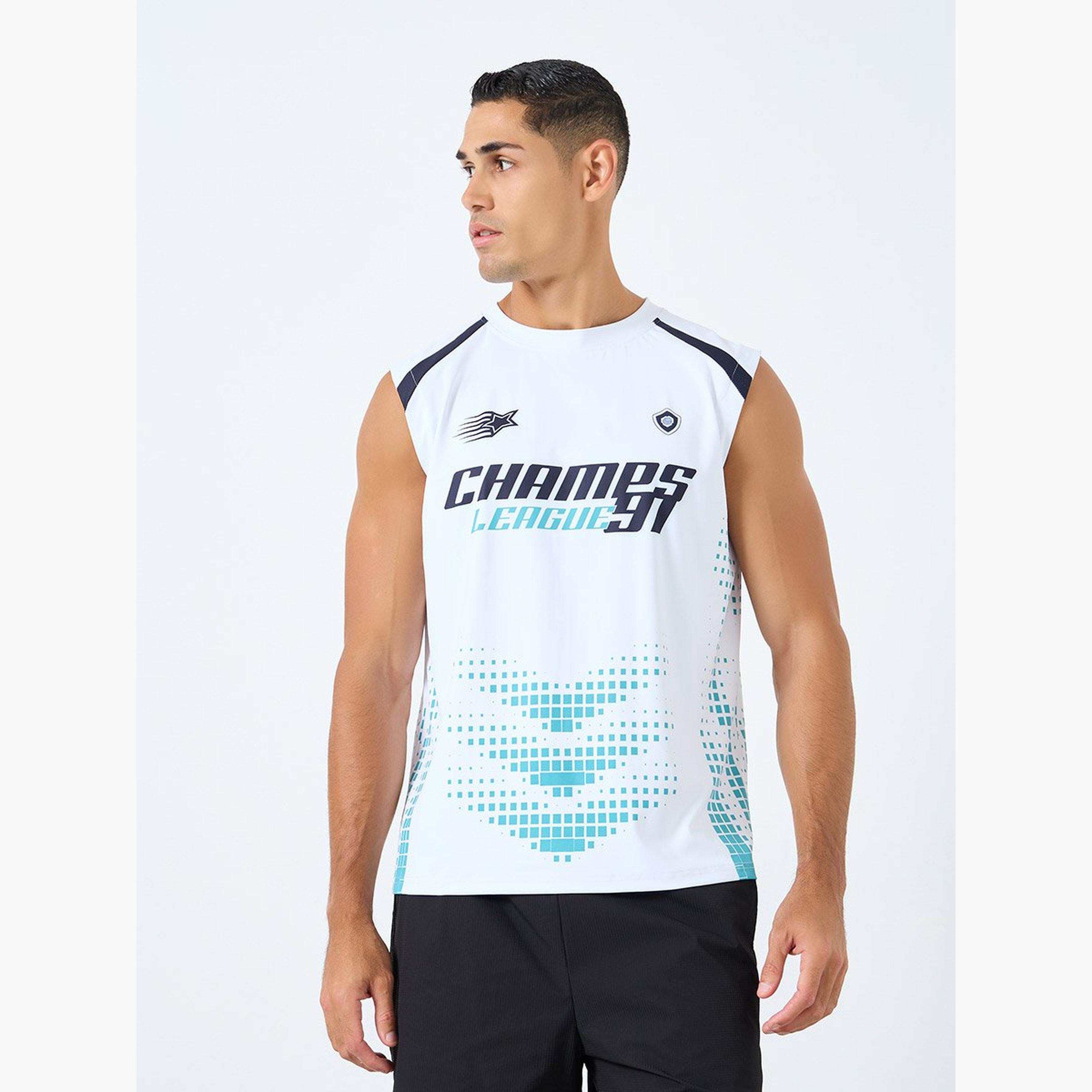 Styli Men Jersey Digital Print Tank-men-clothing-innerwear-underwear-image-1
