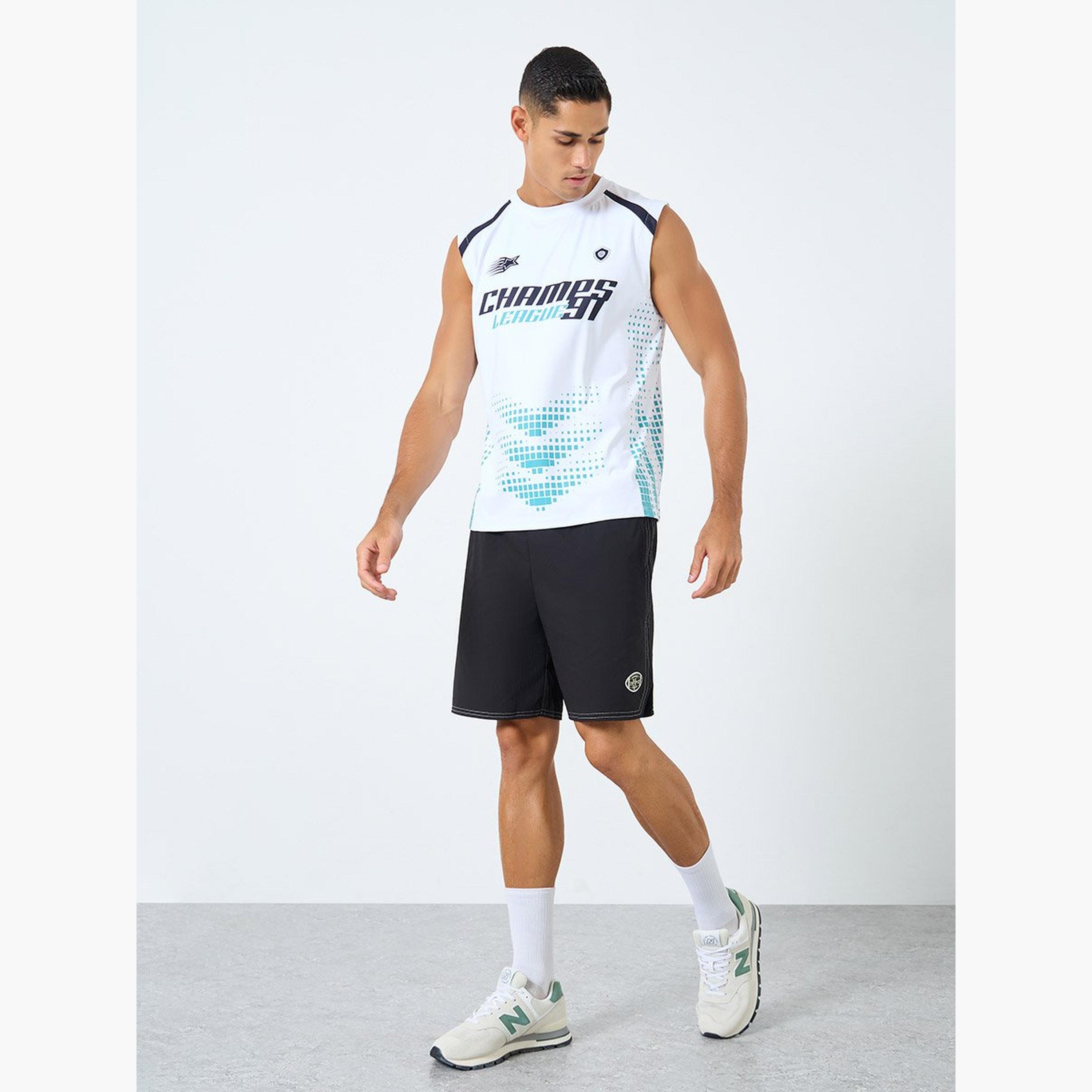 Styli Men Jersey Digital Print Tank-men-clothing-innerwear-underwear-image-3