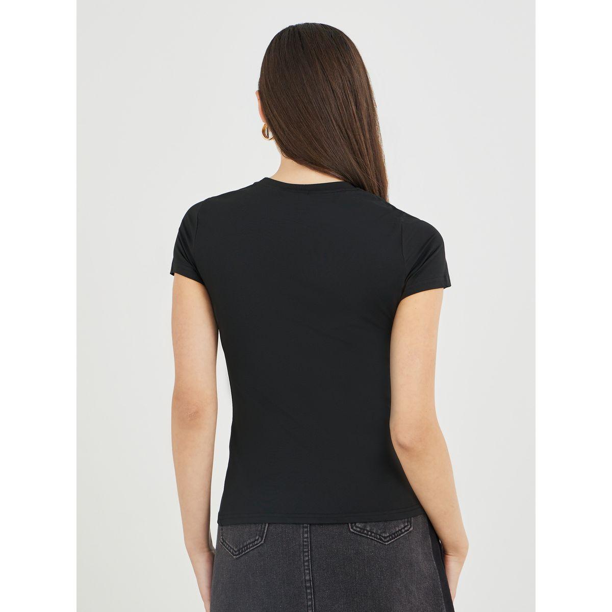 Styli Vintage Car Print Slim Fit T-Shirt-women-clothing-tshirts-image-5
