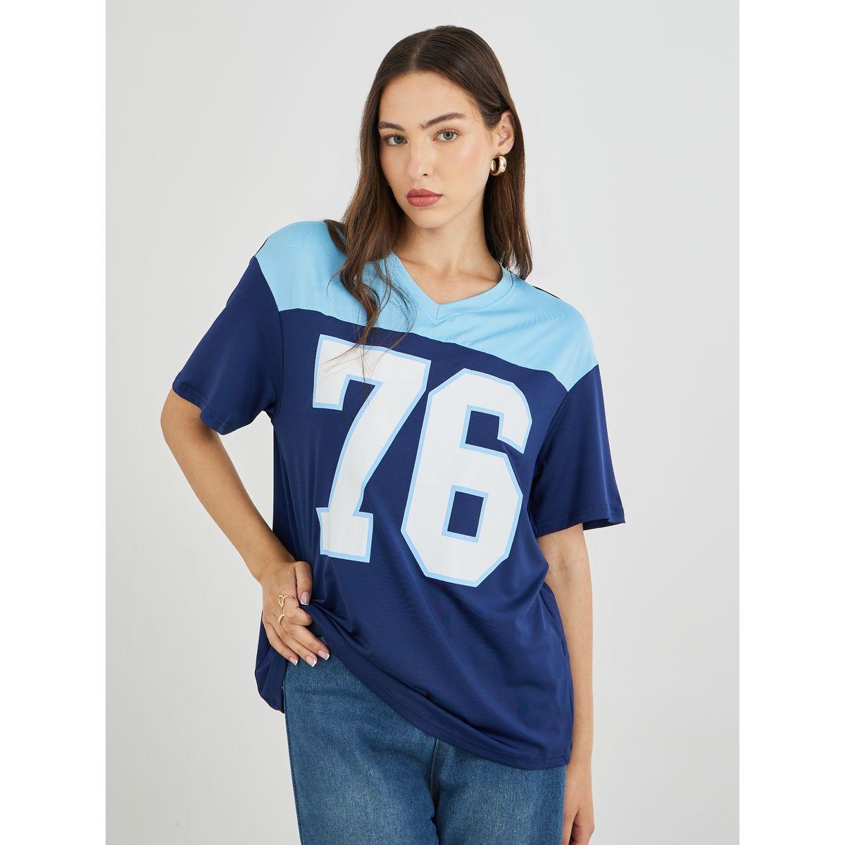 Styli Slogan Print Short Sleeve T-Shirt-women-clothing-tshirts-image-3