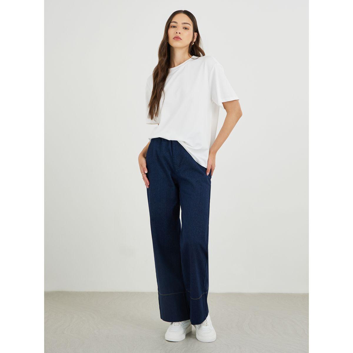 تيشيرت فضفاض بطبعة جرافيك-women-clothing-tshirts-image-2