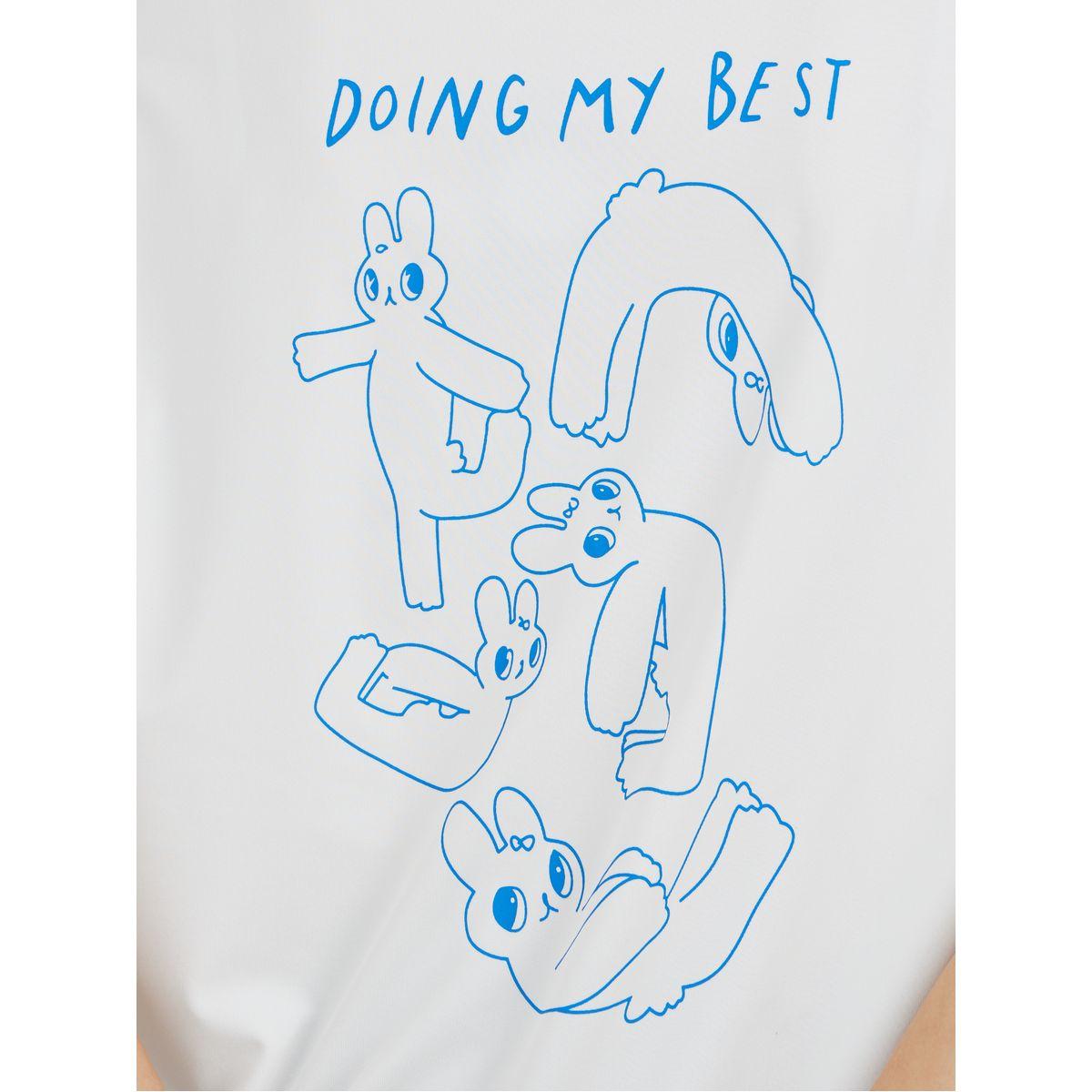 Styli Women White Graphic Print Oversized T-Shirt-women-clothing-tshirts-image-5