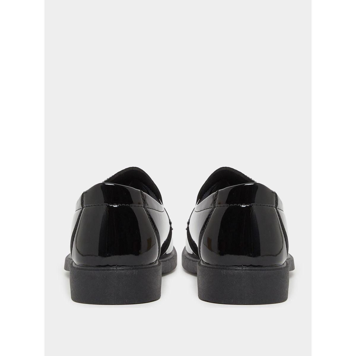 Styli Plain Almond Toe Slip On Formal Shoes-men-shoes-loafersandmoccasins-image-4