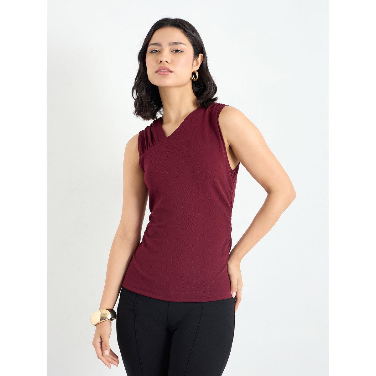 بلوزة محبوكة بدون أكمام-women-clothing-tshirts-image-3