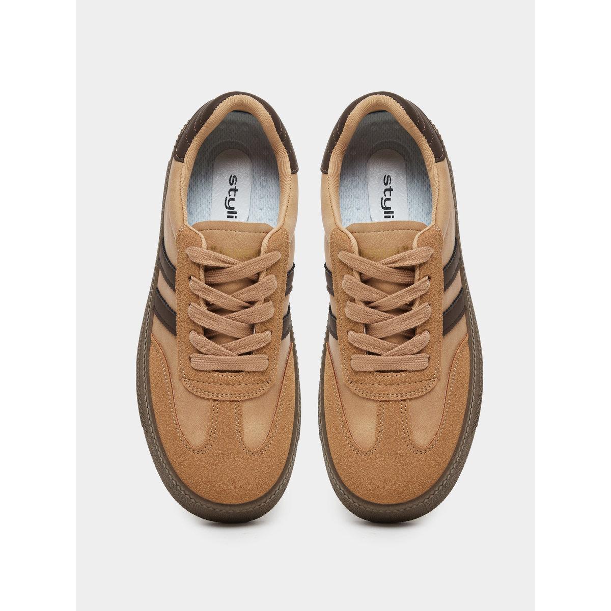 Styli Women Beige Platform Sneakers-women-shoes-sneakers-image-5