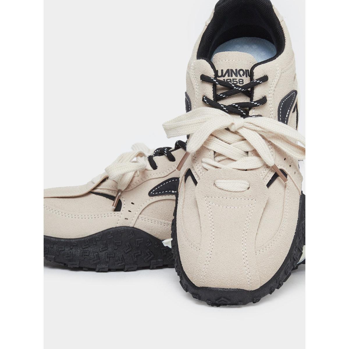 Styli Women Contrast Panel Lace Up Sneakers-women-shoes-sneakers-image-3