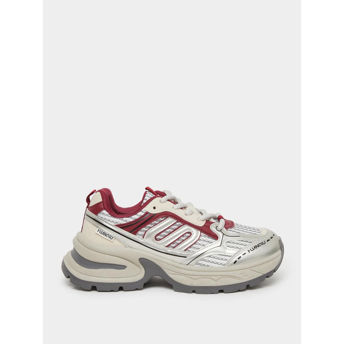 حذاء سنيكرز بنعل شانكي مع أربطة للإغلاق-women-shoes-sneakers-image-2