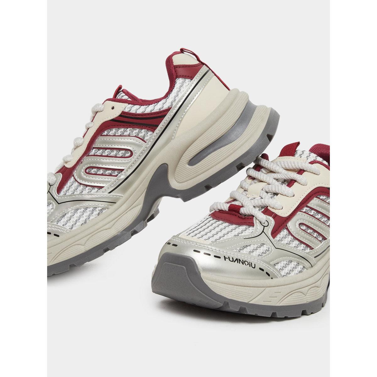 Styli Chunky Sole Lace Up Sneakers-women-shoes-sneakers-image-4