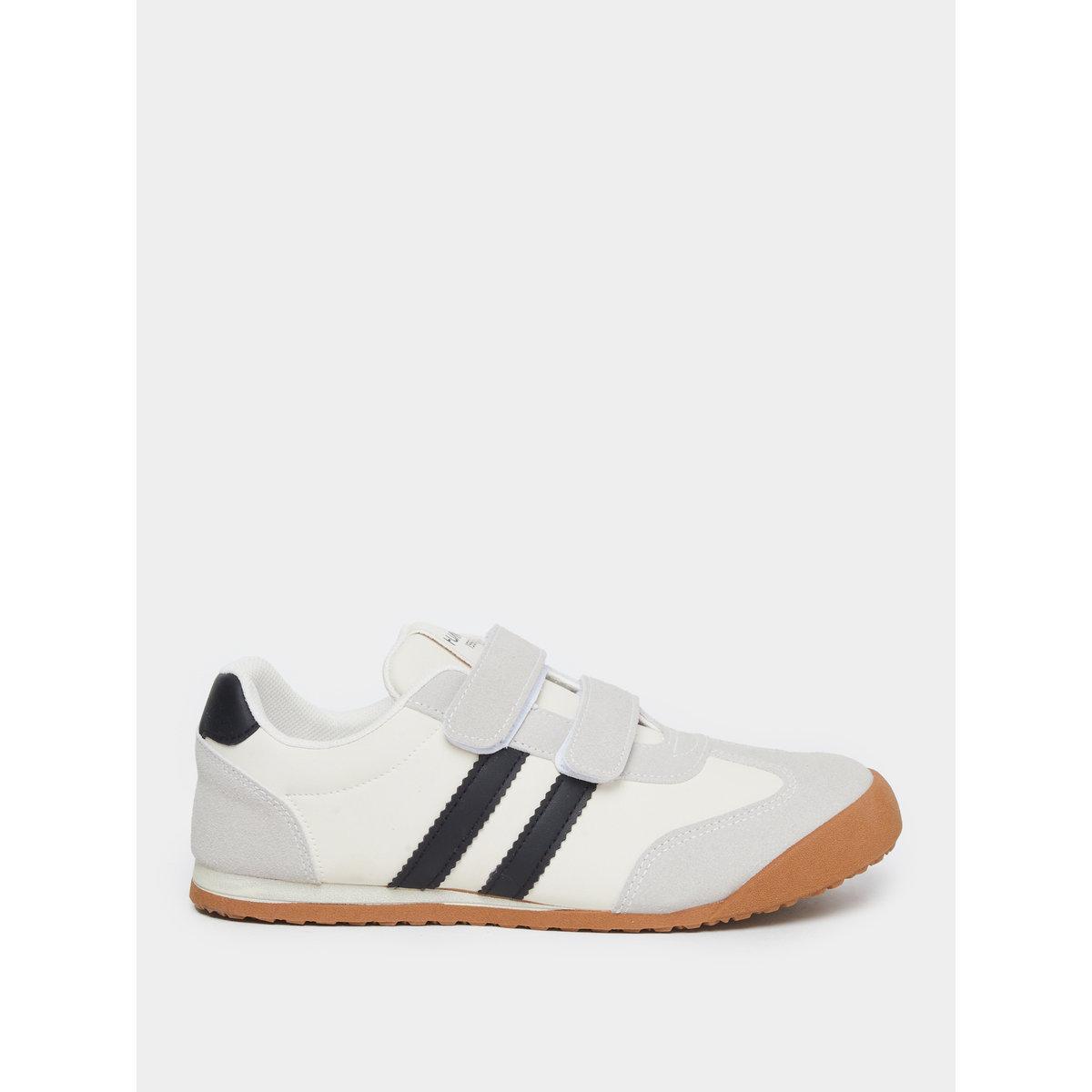 Styli Women Beige Sneakers with Hook and Loop-women-shoes-sneakers-image-1
