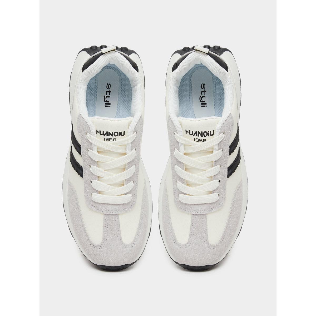 Styli Women Sporty Striped Sneakers-women-shoes-sneakers-image-6