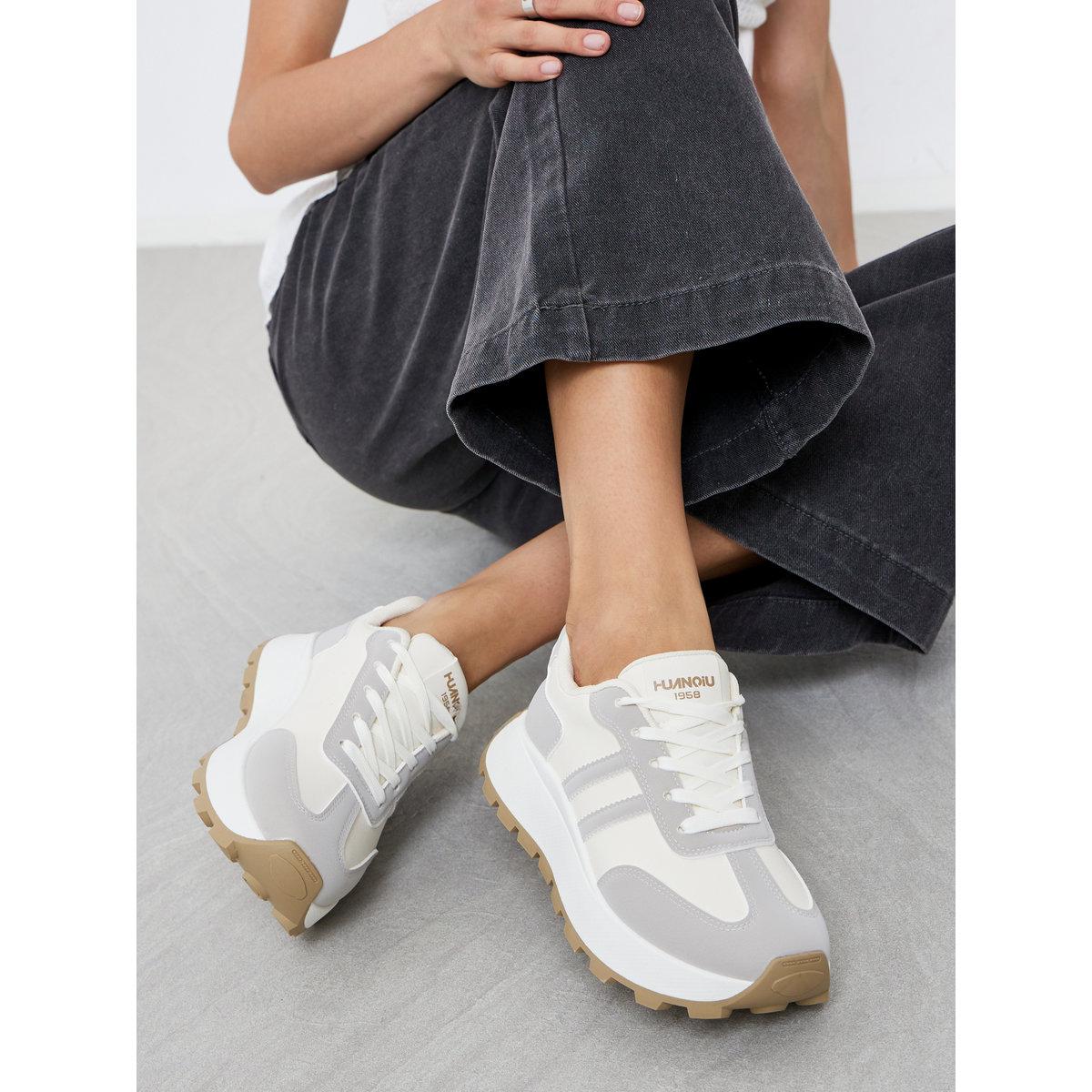 Styli Women Sporty Striped Sneakers-women-shoes-sneakers-image-1