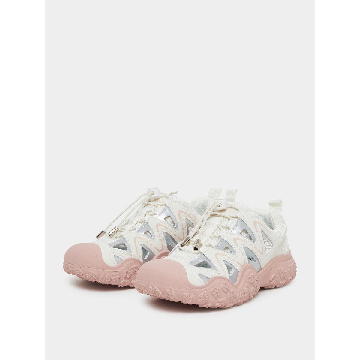 Styli Women Textured Sole Toggle Lace Sneakers-women-shoes-sneakers-image-3