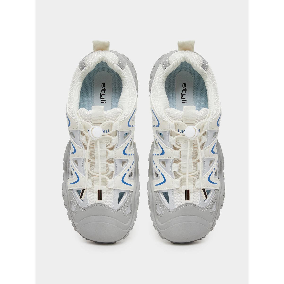 Styli Women Textured Sole Toggle Lace Sneakers-women-shoes-sneakers-image-6