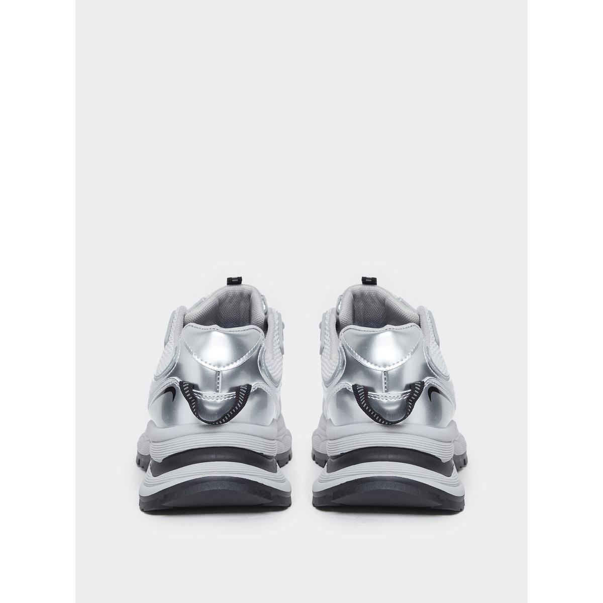 Styli Women Silver Metallic Chunky Sneakers-women-shoes-sneakers-image-4