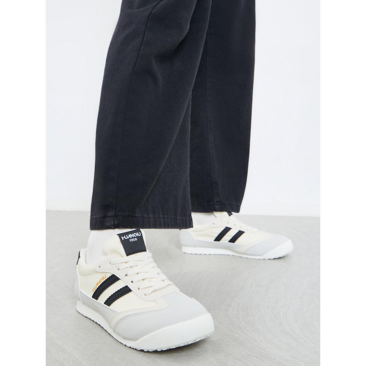 Styli Women Contrast Striped Sneakers-women-shoes-sneakers-image-1