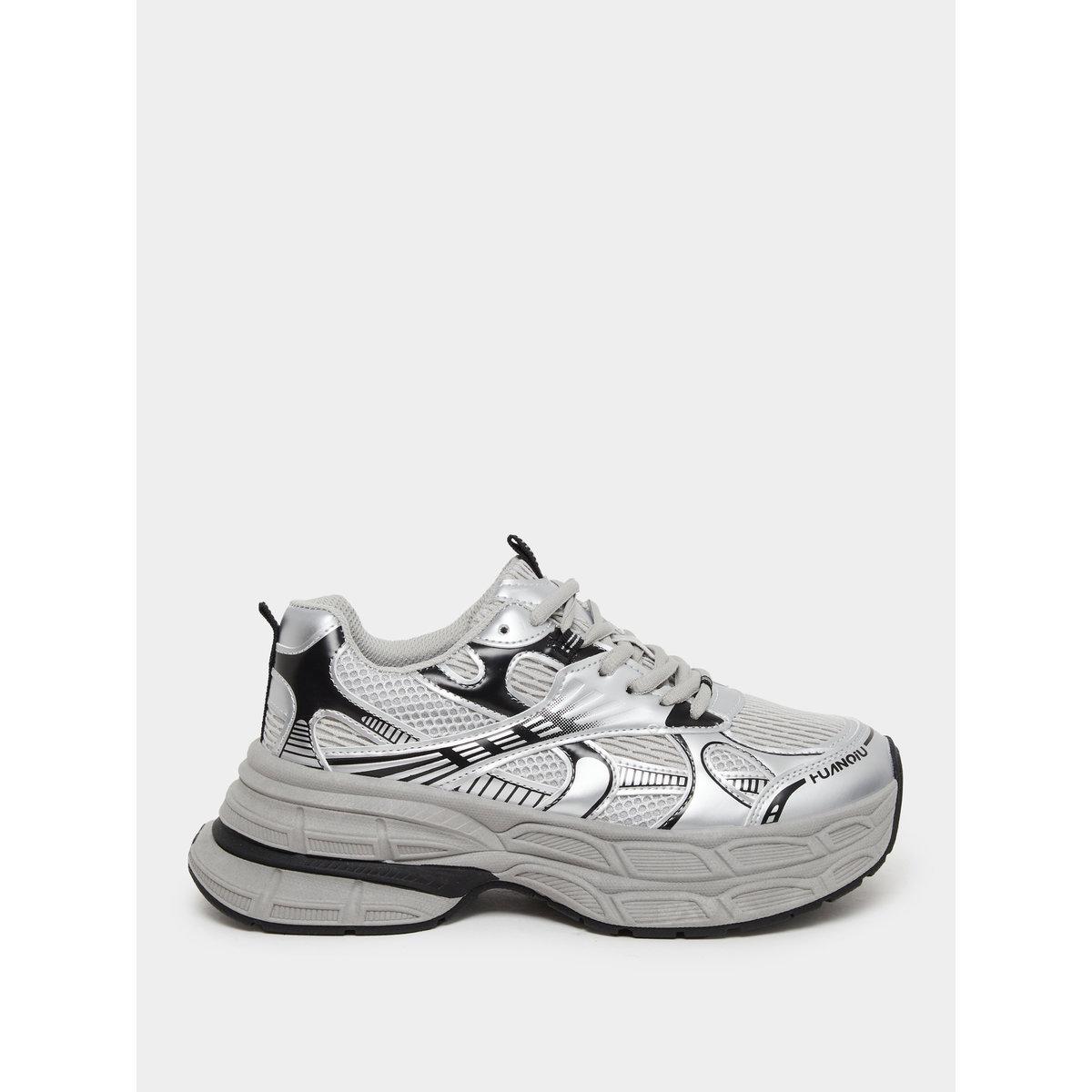 Styli Women Textured Chunky Sneakers-women-shoes-sneakers-image-2
