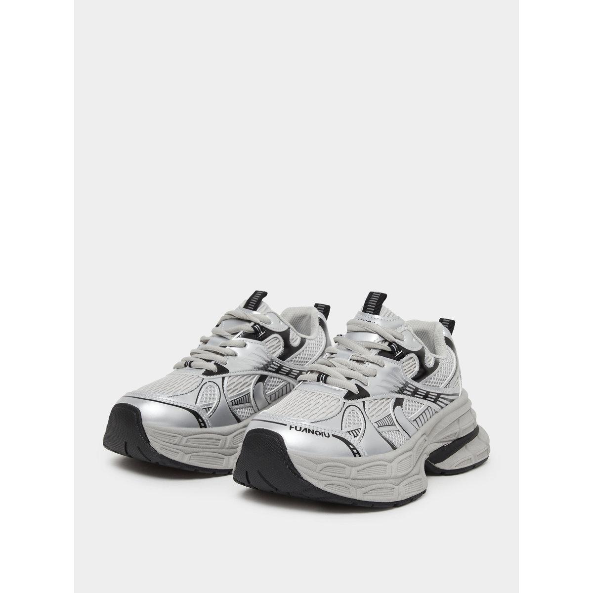 Styli Women Textured Chunky Sneakers-women-shoes-sneakers-image-3