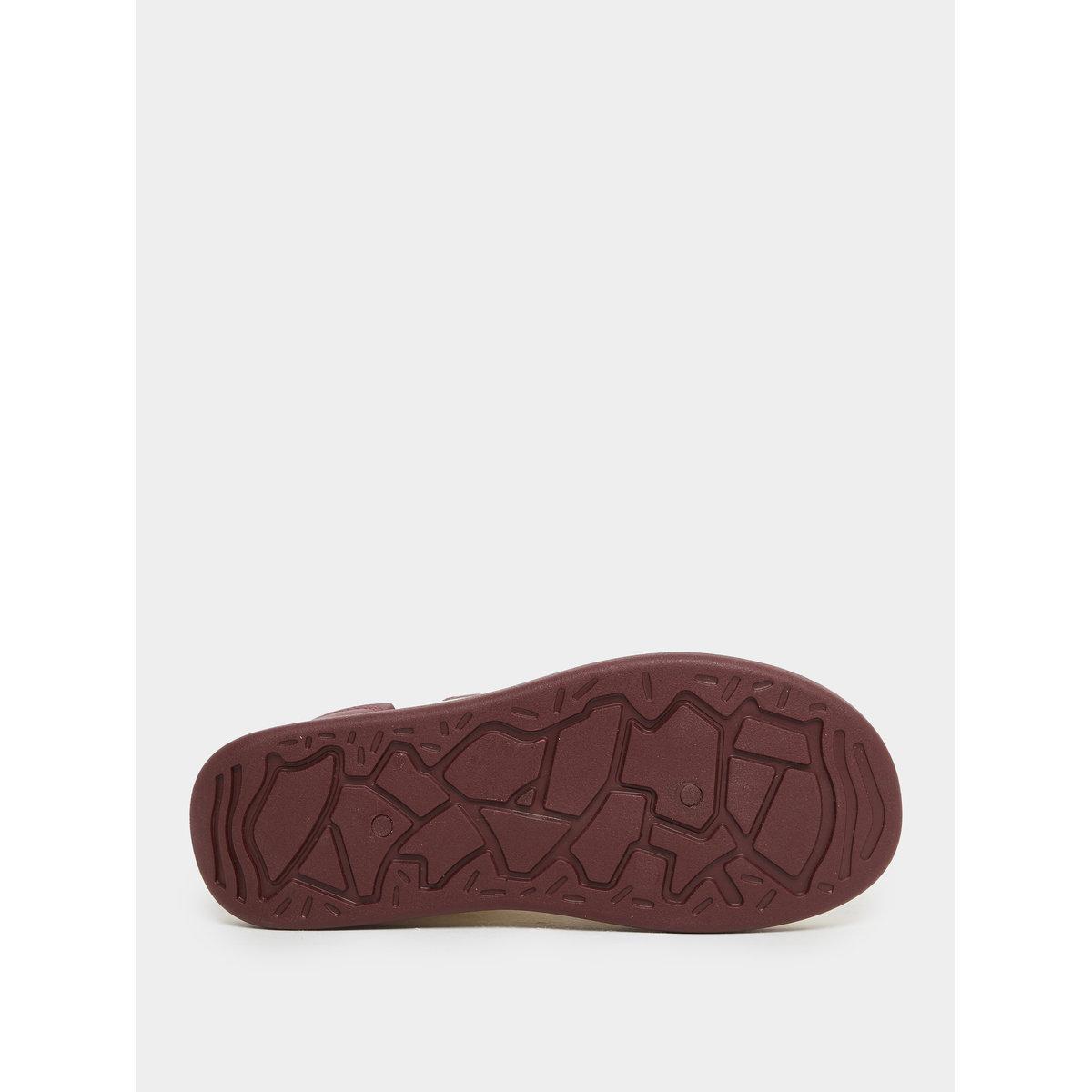 Styli Women Burgundy Contrast Panel Sneakers-women-shoes-sneakers-image-7