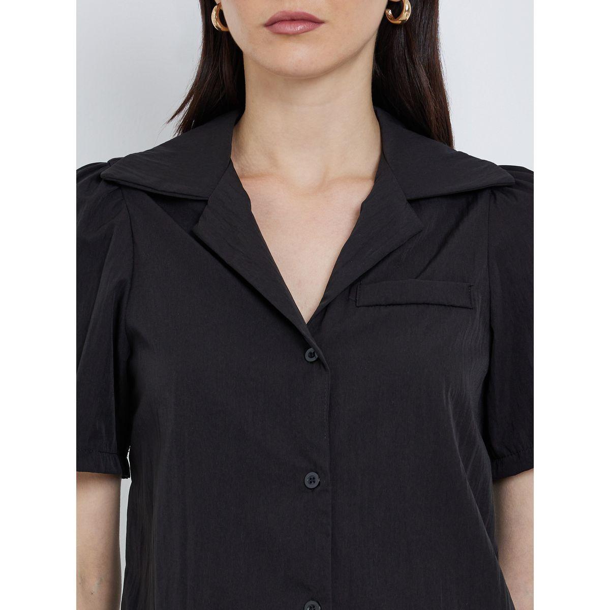 Styli Women Solid Collared Shirt and Skirts Co-Ords-women-clothing-coordsets-image-3
