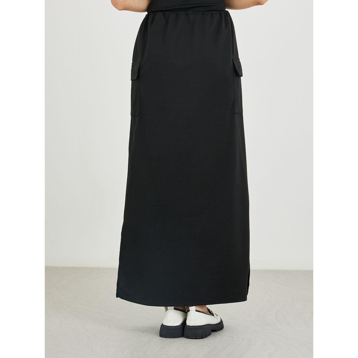 Styli Cargo Maxi Skirt with Toggle String-women-clothing-bottoms-skirts-image-4