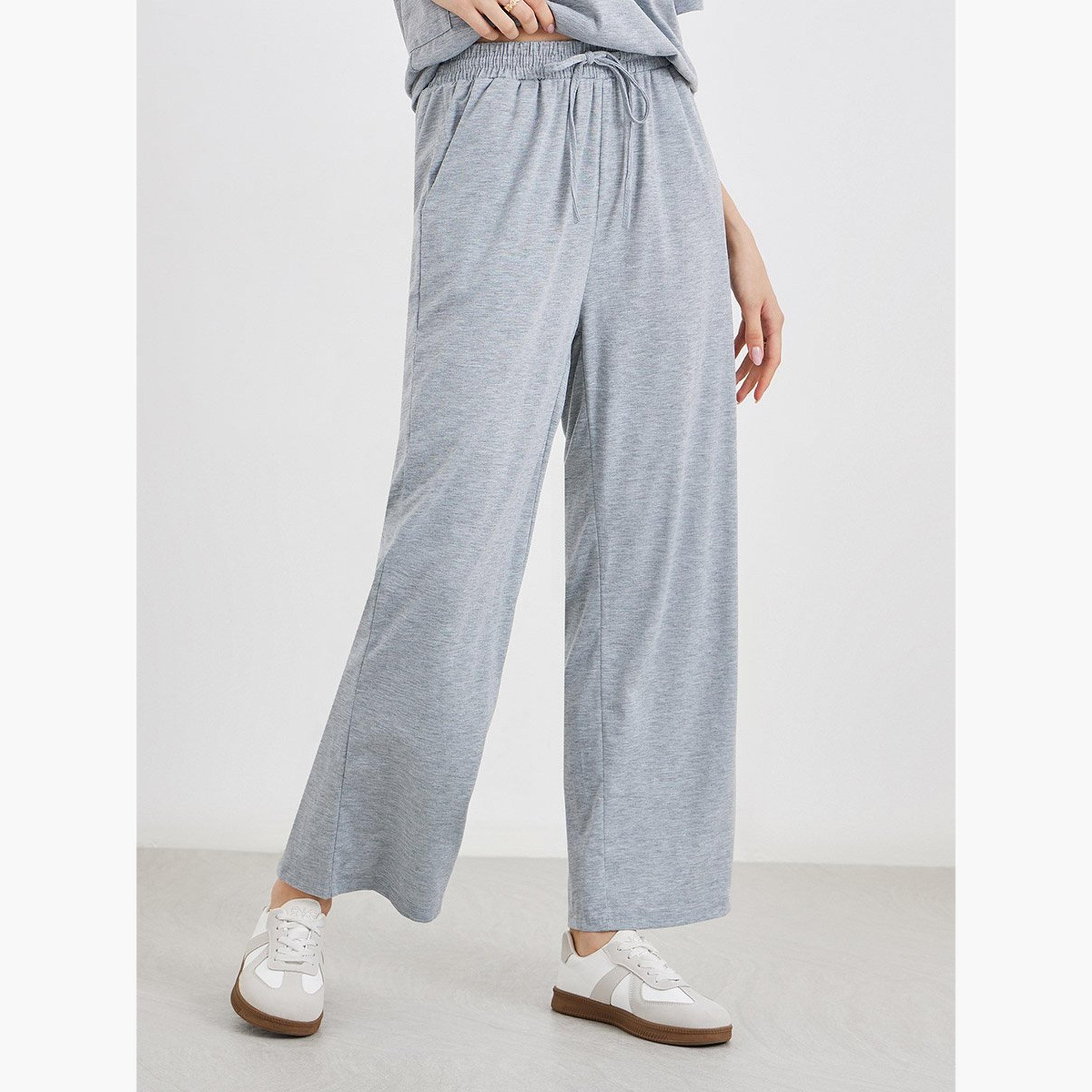 Take Two Women Solid T-Shirt and Relaxed Fit Pants Co-Ords-women-clothing-coordsets-image-4